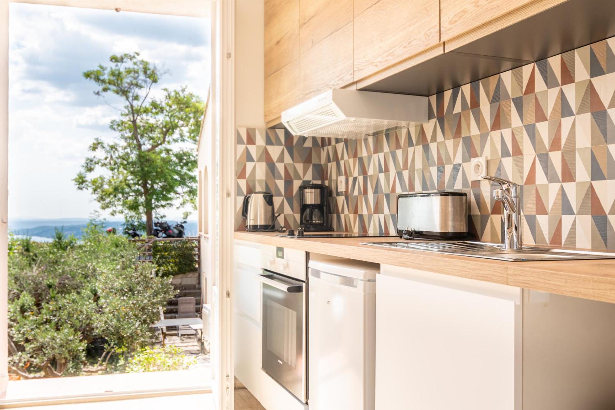 Verdon Appartement Notre "Chez Vous" Aiguines Buitenkant foto